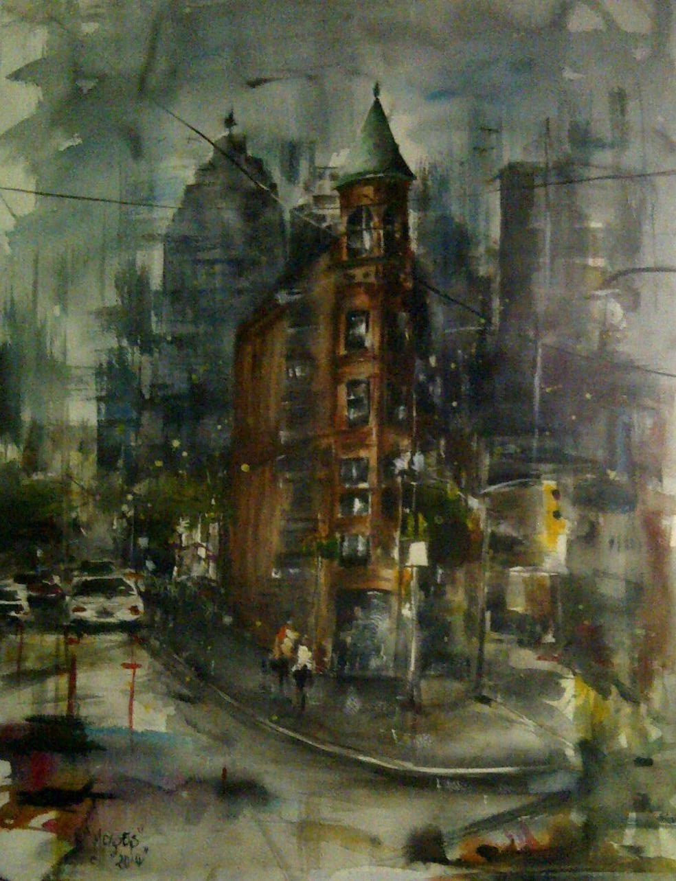 GOODERHAM FLAT IRON BUILDING BY MOSES SALIHOU